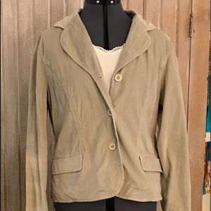 J Jill   Light weight soft fine corduroy jacket